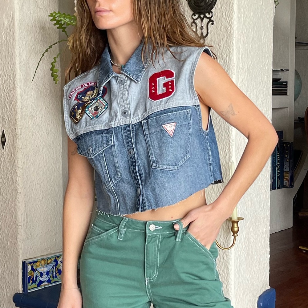 VINTAGE GUESS Denim Vest